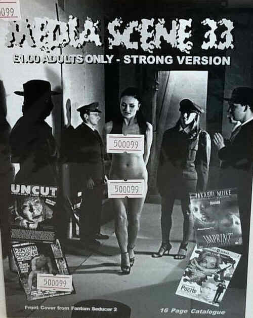 MEDIA SCENE magazine cover Issue 33   2005