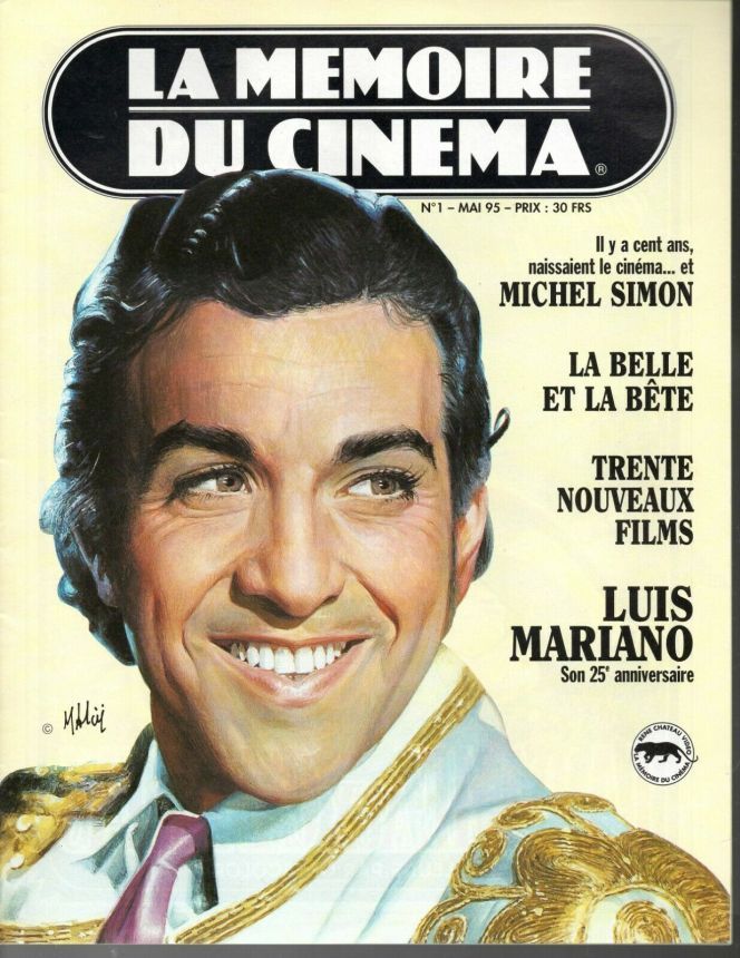 MEMOIRE DU CINEMA | LA magazine side cover Issue 1  May 1995
