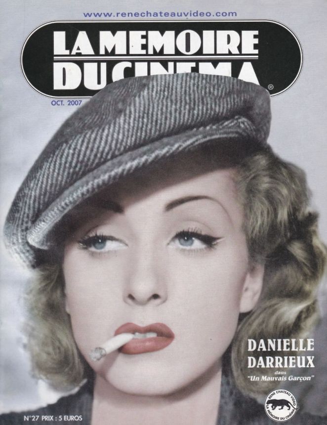 MEMOIRE DU CINEMA | LA magazine side cover Issue 27  October 2007