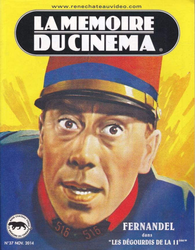 MEMOIRE DU CINEMA | LA magazine side cover Issue 37  November 2014