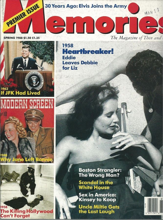 MEMORIES magazine cover Issue 1 Spring 1988