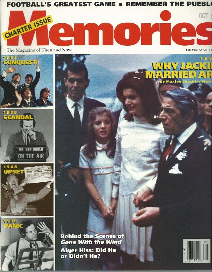 MEMORIES magazine cover Issue 2 Fall 1988