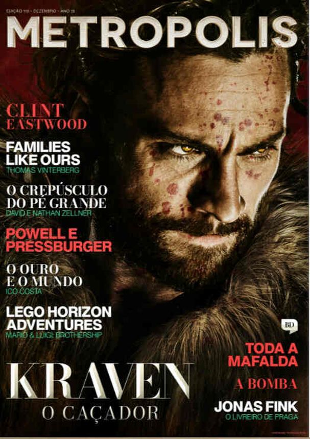 METROPOLIS (Pt) magazine cover Issue 113  December 2024
