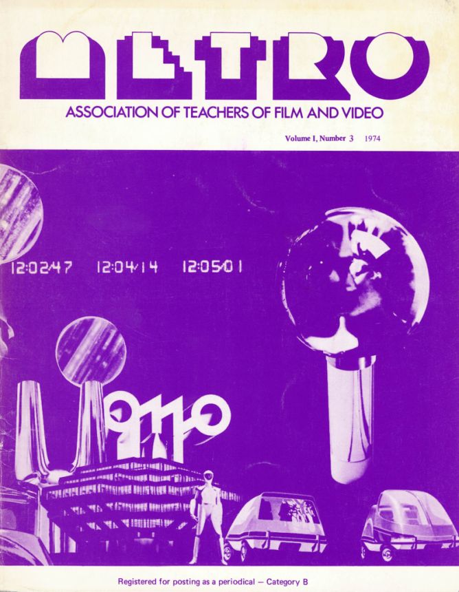 METRO magazine side cover Issue 30   1974