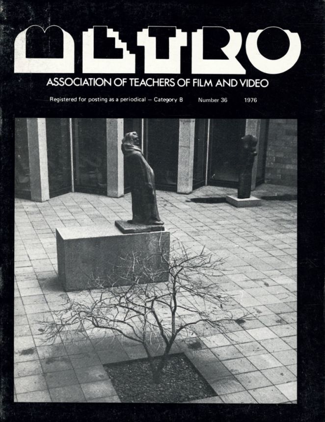METRO magazine side cover Issue 36   1976