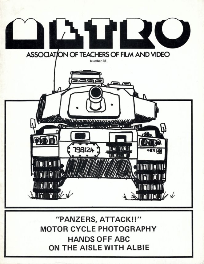 METRO magazine side cover Issue 38   1976