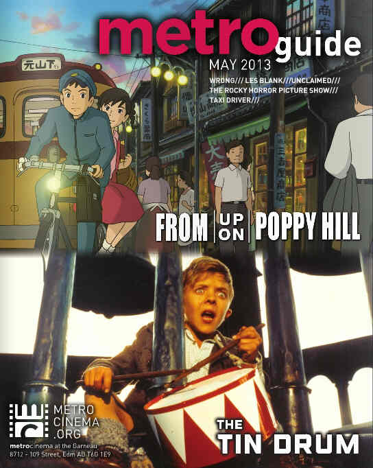 METRO CINEMA GUIDE magazine cover May 2013