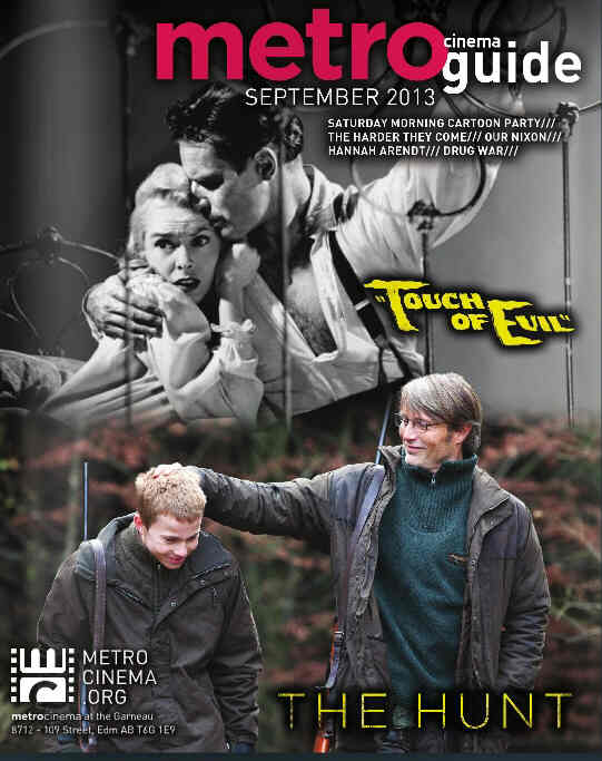 METRO CINEMA GUIDE magazine cover September 2013