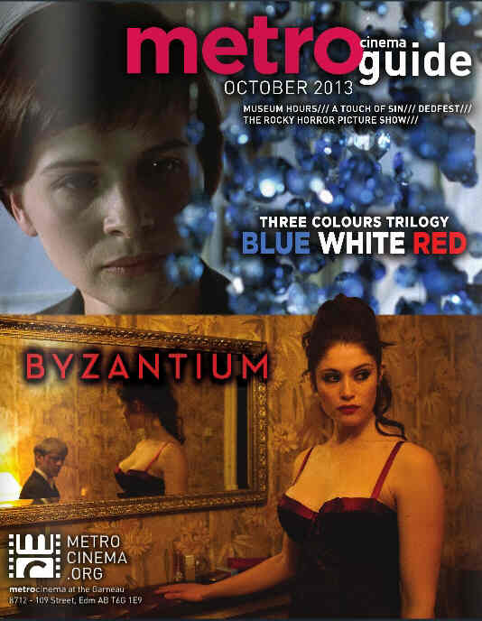 METRO CINEMA GUIDE magazine cover October 2013