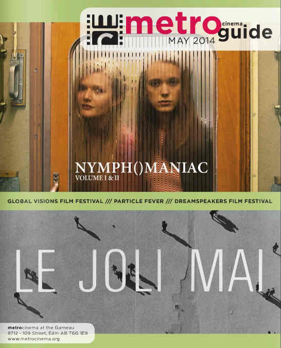 METRO CINEMA GUIDE magazine cover May 2014