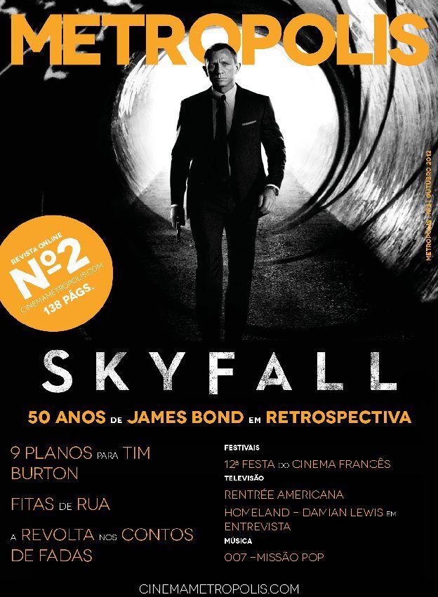 METROPOLIS (Pt) magazine side cover Issue 2 October 2012