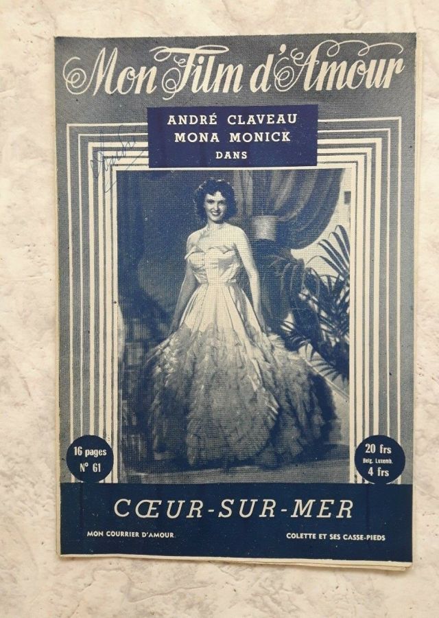 MON FILM D AMOUR magazine cover Issue 61   