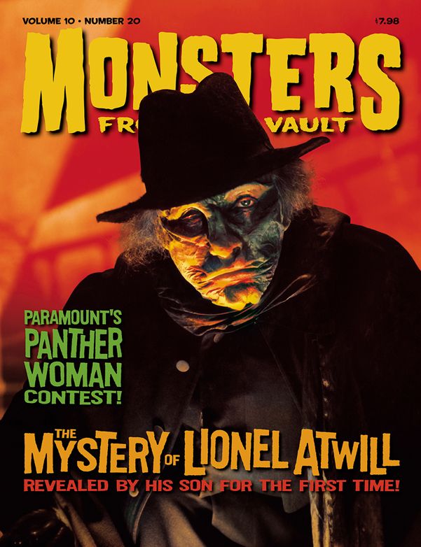 MONSTERS FROM THE VAULT magazine cover Issue 20 Summer 2005