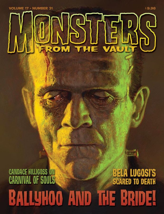 MONSTERS FROM THE VAULT magazine cover Issue 31 March/April/May 2013