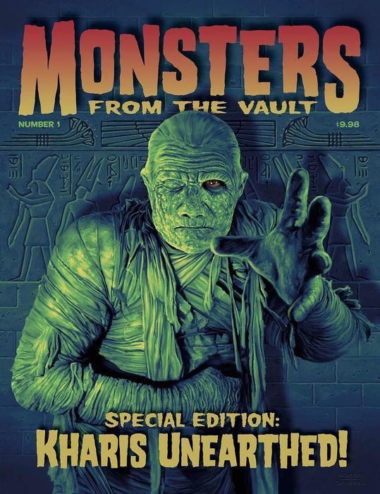 MONSTERS FROM THE VAULT magazine cover  Special August/September 2009