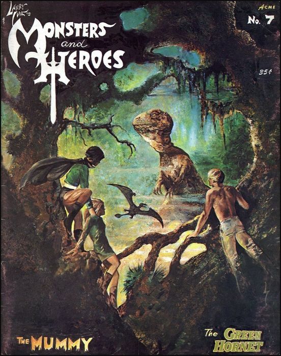 MONSTERS AND HEROES magazine cover Issue 7 May 1970