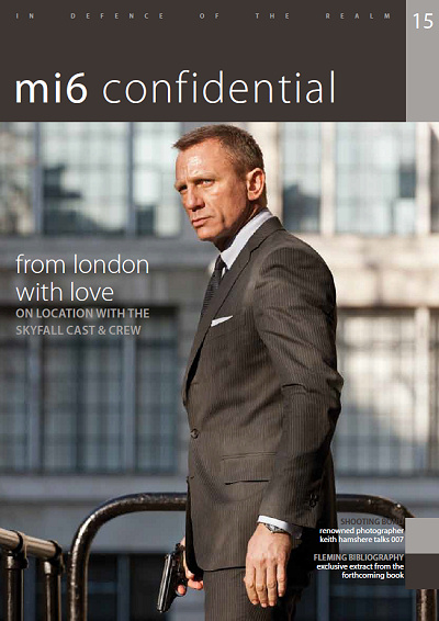 MI6 CONFIDENTIAL magazine cover Issue 15 June/July 2012