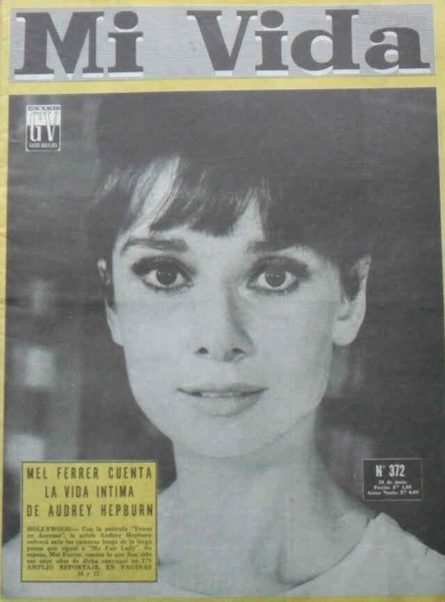 MI VIDA magazine cover Issue 372 18 June 1965
