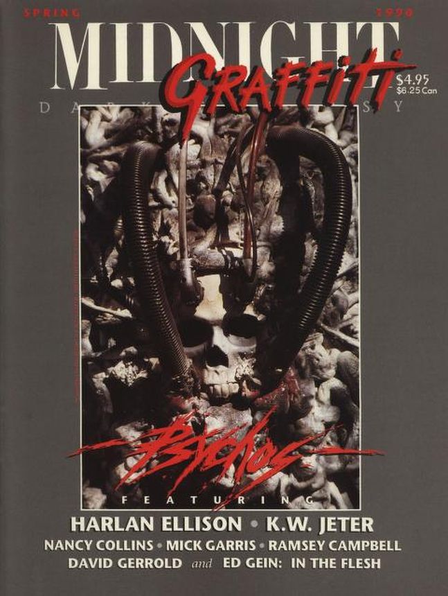MIDNIGHT GRAFFITI magazine cover Issue 5 Spring 1990