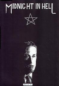 MIDNIGHT IN HELL magazine side cover Issue 2 June 1990