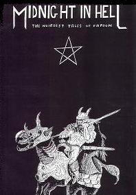 MIDNIGHT IN HELL magazine cover Issue 3 September 1990