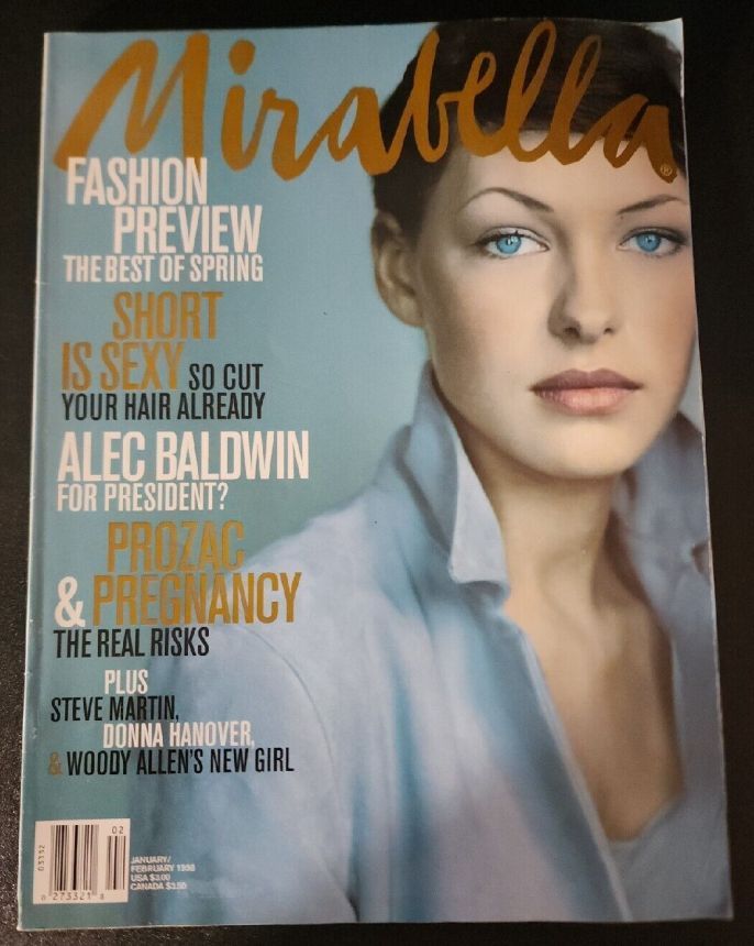 MIRABELLA magazine cover  January/February 1998