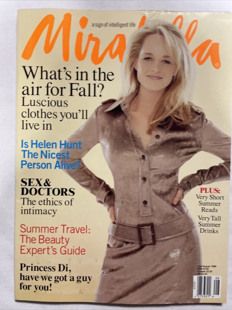 MIRABELLA magazine cover  July/August 1996