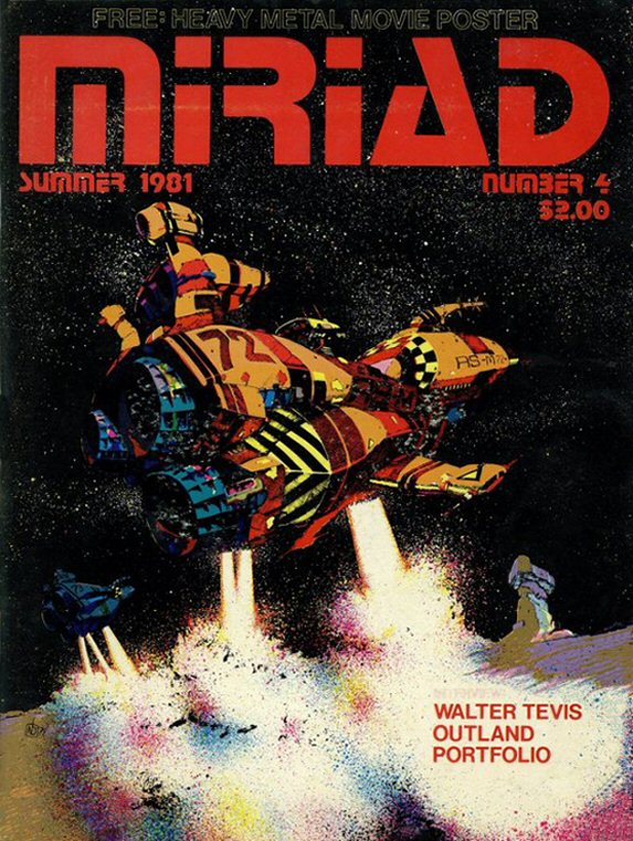 MIRIAD magazine cover Issue 4 Summer 1981