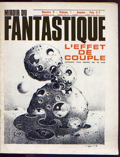 MIROIR DU FANTASTIQUE magazine cover Issue 9 January 1969