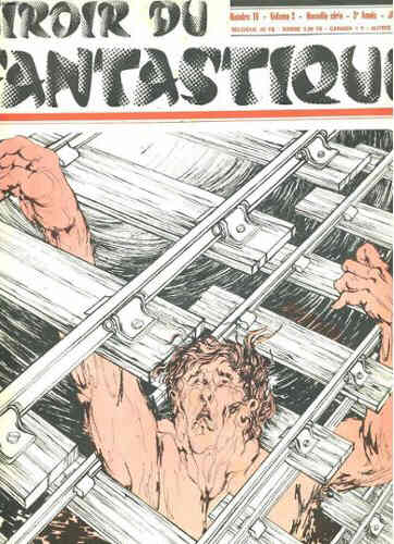 MIROIR DU FANTASTIQUE magazine side cover Issue 16 January 1970