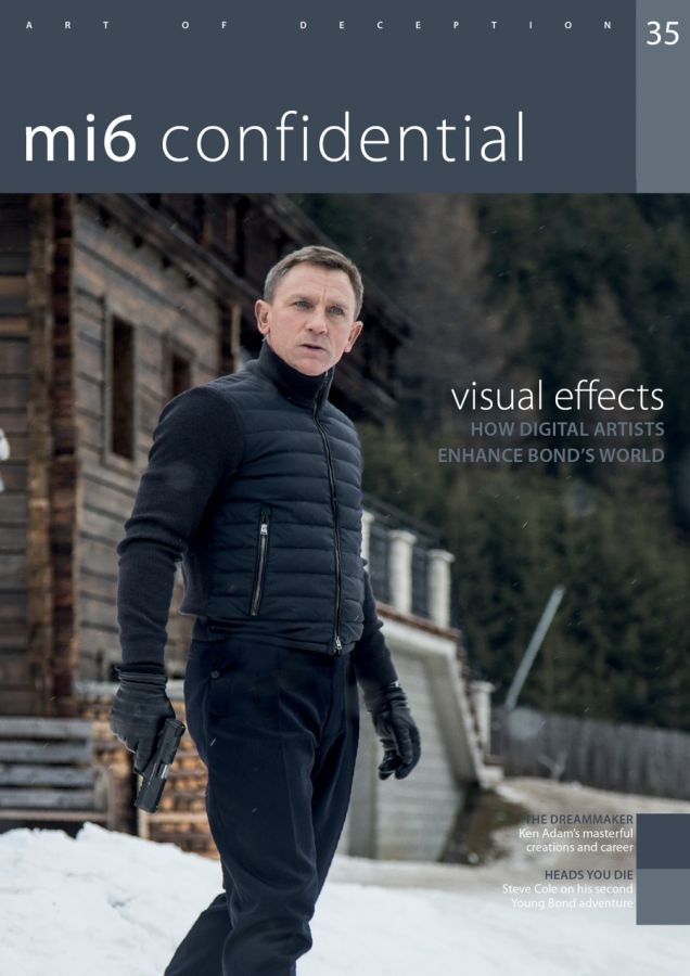 MI6 CONFIDENTIAL magazine side cover Issue 35 May 2016