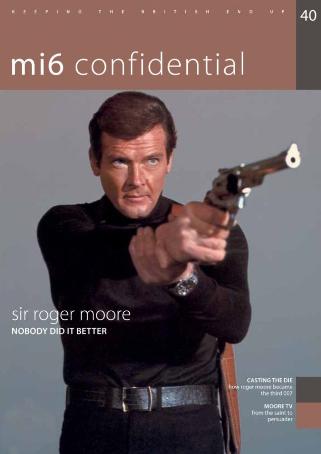 MI6 CONFIDENTIAL magazine side cover Issue 40  August 2017
