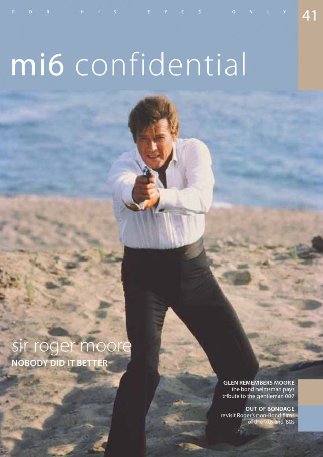 MI6 CONFIDENTIAL magazine side cover Issue 41  August 2017