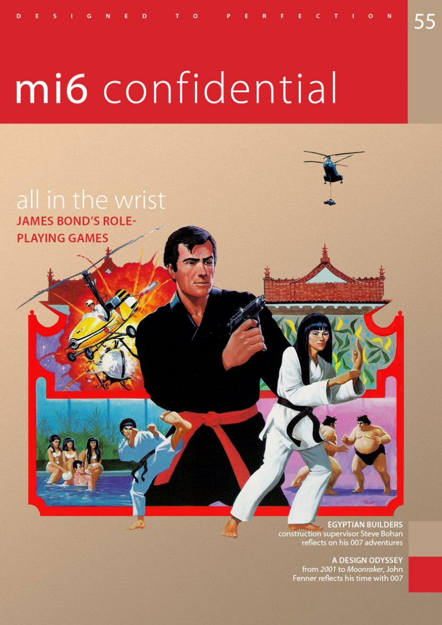 MI6 CONFIDENTIAL magazine side cover Issue 55  August 2020