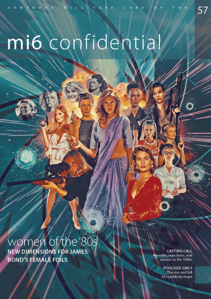MI6 CONFIDENTIAL magazine side cover Issue 57  November 2020