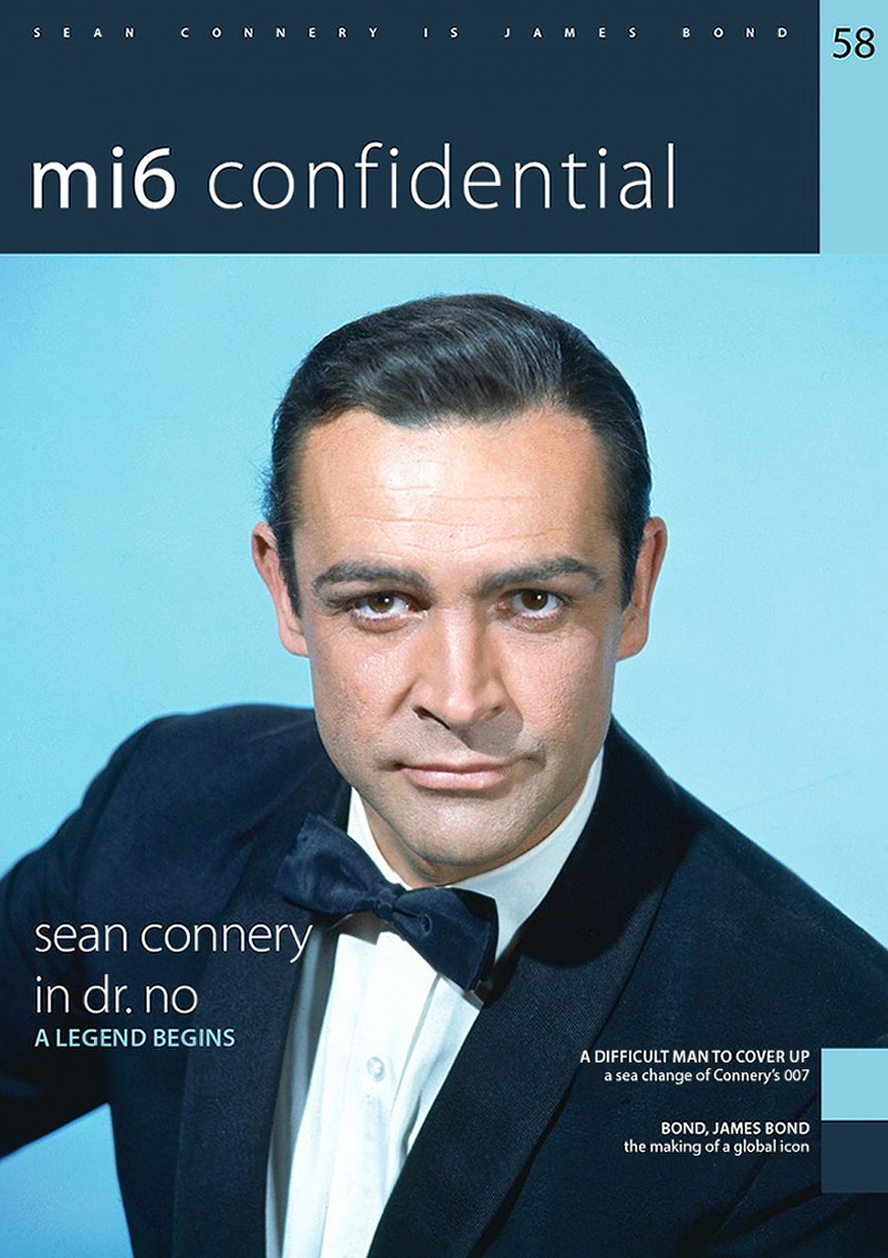 MI6 CONFIDENTIAL magazine side cover Issue 58  December 2020