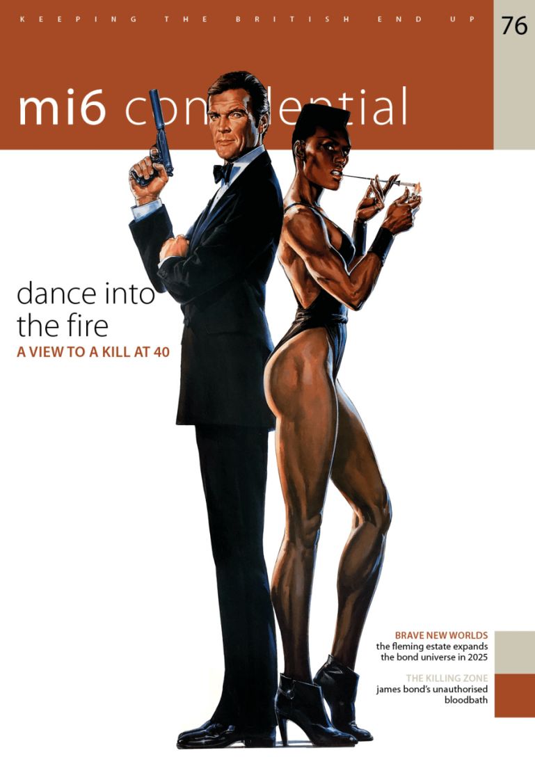 MI6 CONFIDENTIAL magazine side cover Issue 76  June 2025