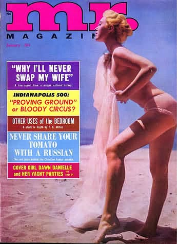 MISTER magazine side cover  January 1964