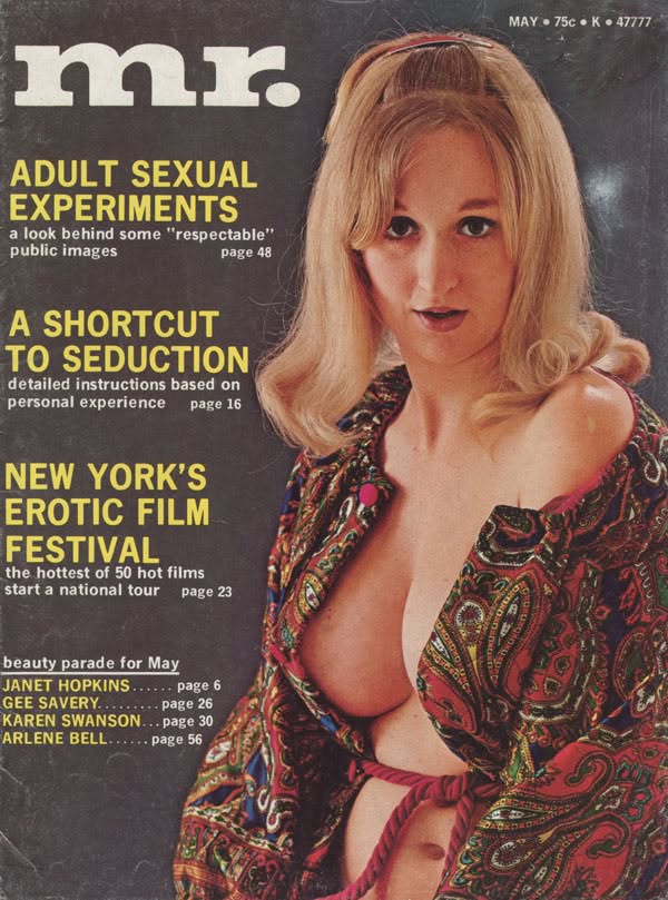 MISTER magazine side cover  May 1972