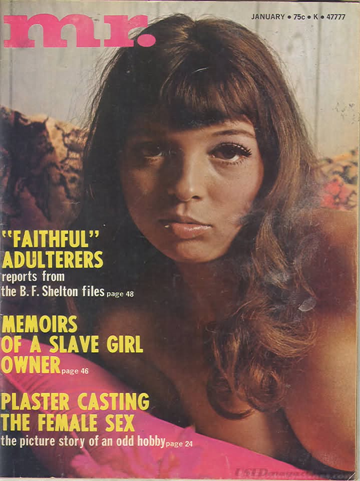 MISTER magazine side cover  January 1973