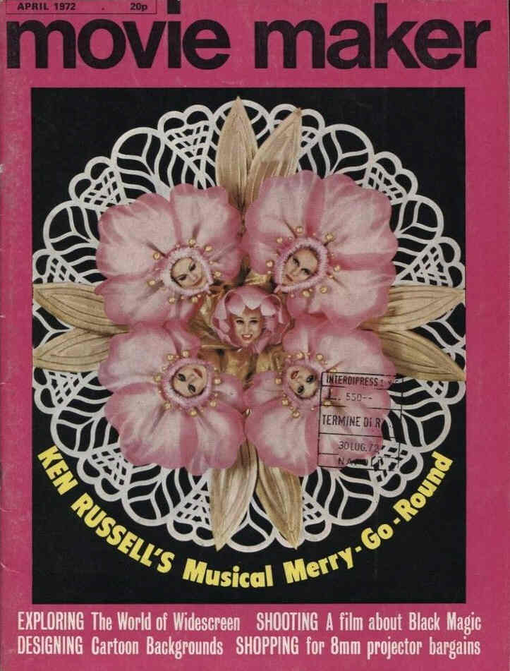 MOVIE MAKER (UK) magazine cover April 1972