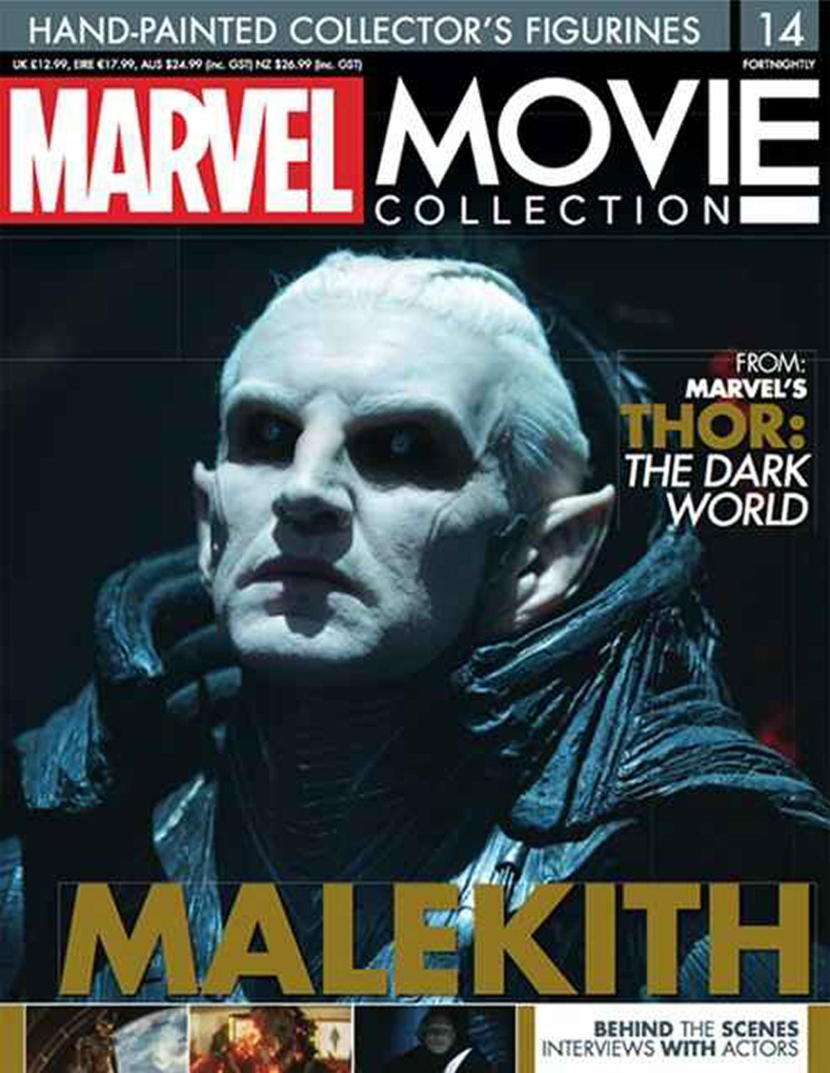 MARVEL MOVIE COLLECTION magazine side cover Issue 14   