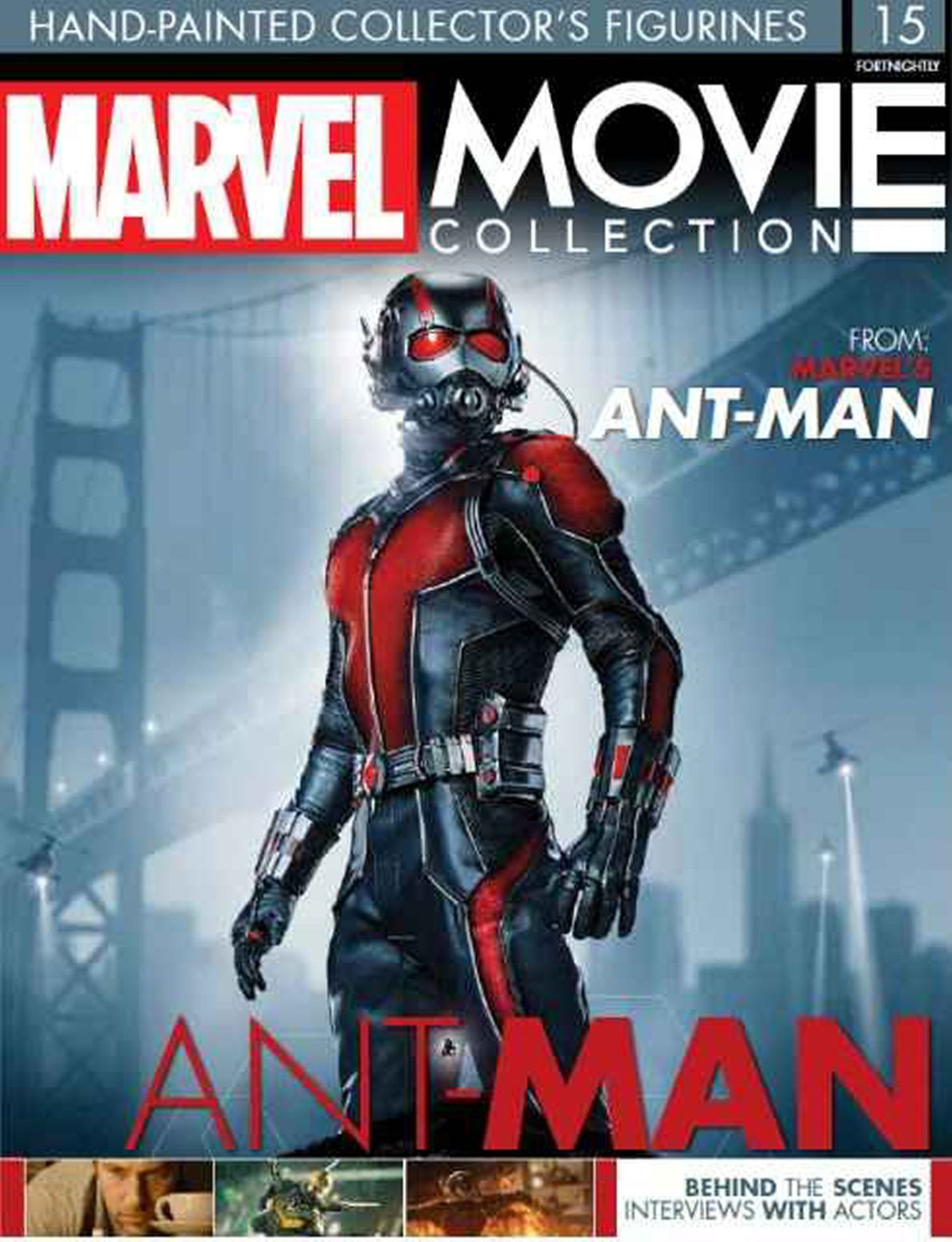 MARVEL MOVIE COLLECTION magazine side cover Issue 15   