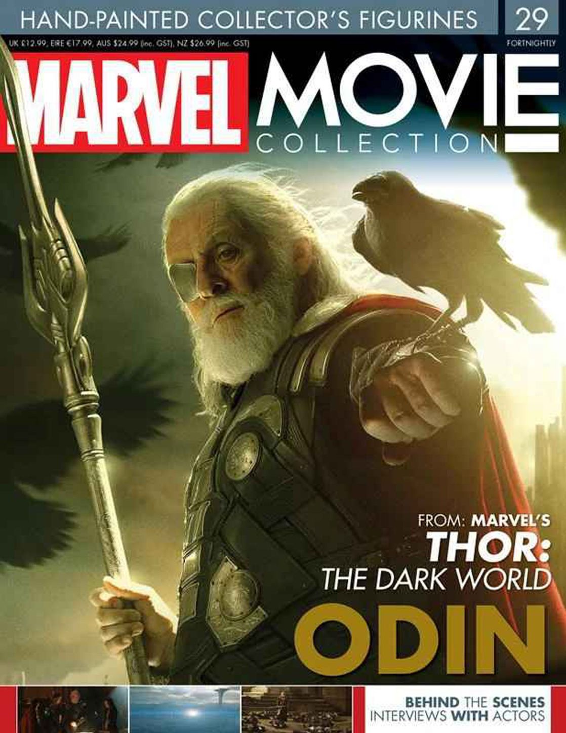 MARVEL MOVIE COLLECTION magazine side cover Issue 29   