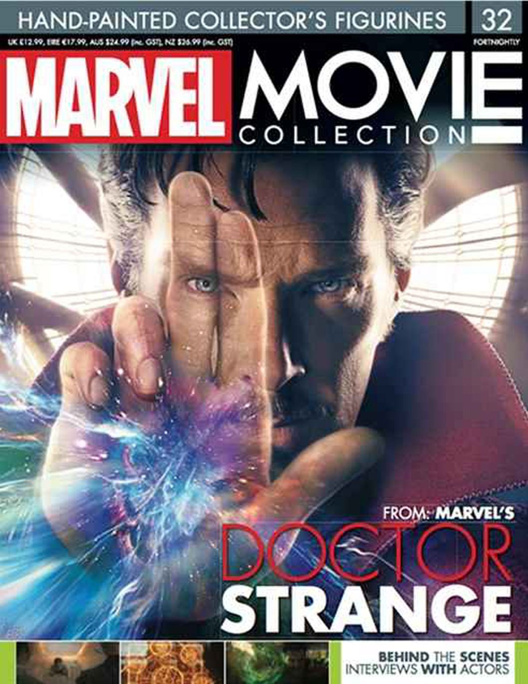 MARVEL MOVIE COLLECTION magazine side cover Issue 32   
