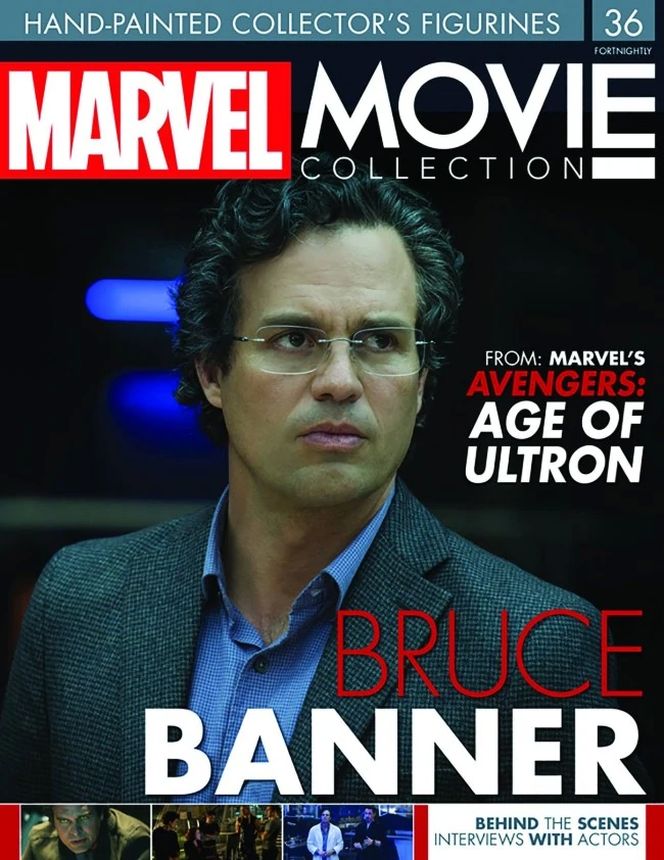 MARVEL MOVIE COLLECTION magazine side cover Issue 36   