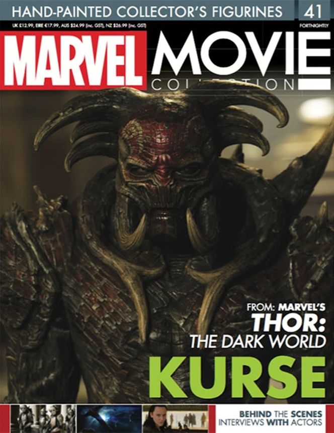 MARVEL MOVIE COLLECTION magazine side cover Issue 41   