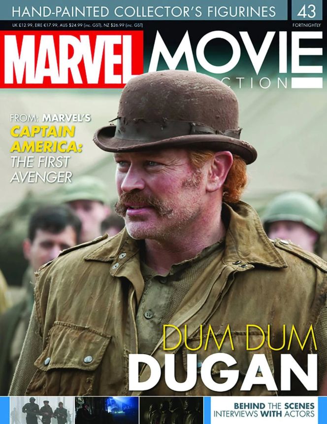 MARVEL MOVIE COLLECTION magazine side cover Issue 43   