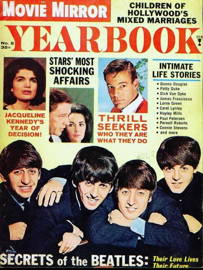 MOVIE MIRROR Sterling magazine cover  Yearbook #8  1964