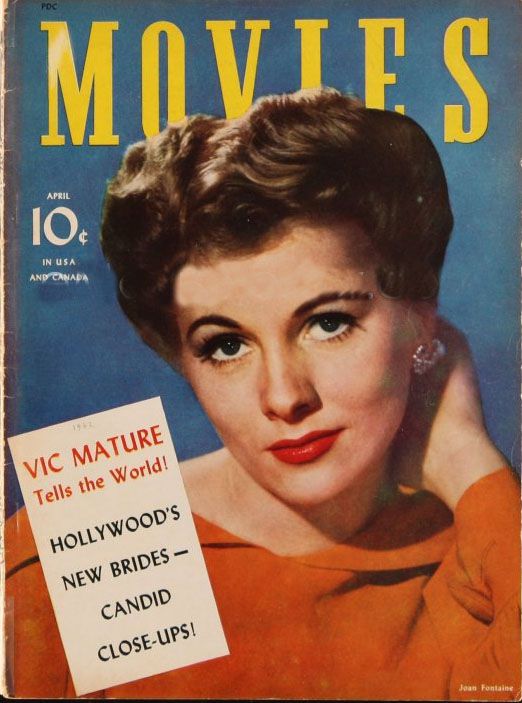 MODERN MOVIES (Ideal) magazine side cover April 1942